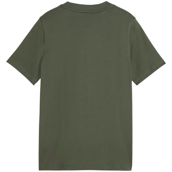 Koszulka dla dzieci Puma ESS Small No.1 Logo Centered Tee khaki 692975 86