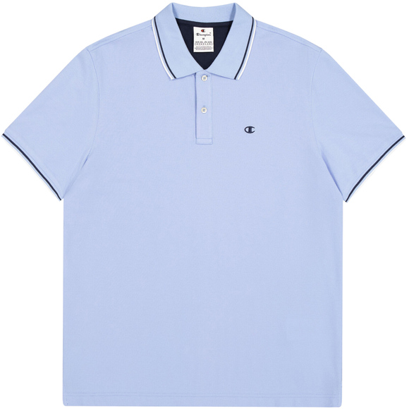 Koszulka męska Champion polo błękitna 220897 BS186  