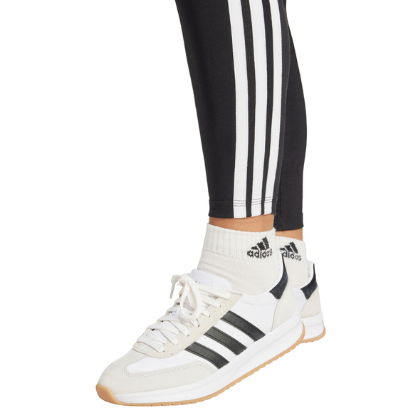 Legginsy damskie adidas Essentials 3-Stripes Cotton czarne JE0072 