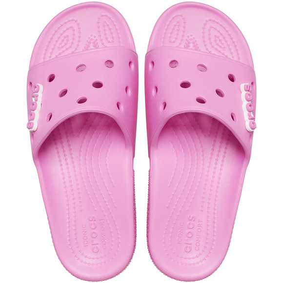 Klapki damskie Crocs Classic Slide różowe 206121 6SW