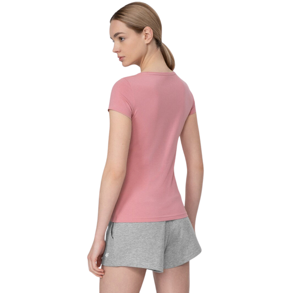 Koszulka damska 4F jasny róż H4L22 TSD350 56S