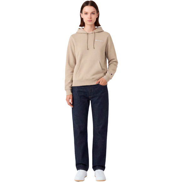 Bluza damska Champion Hoodie Sweatshirt beżowa 118404 MS041