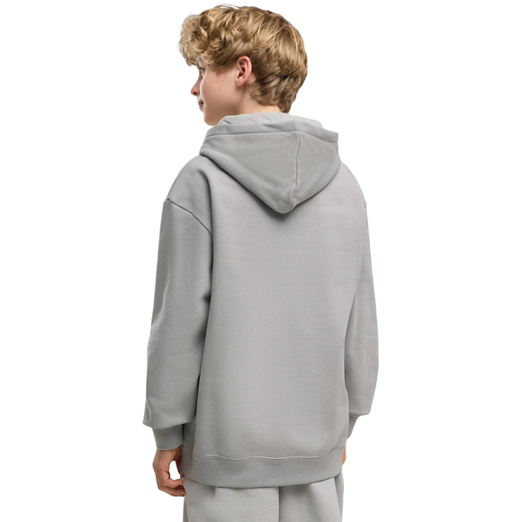 Bluza dla dzieci Puma ESS Logo Lab Relaxed Hoodie szara 694674 63