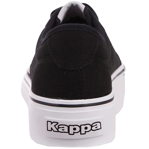 Buty damskie Kappa Boron Low PF czarno-białe 243162 1110