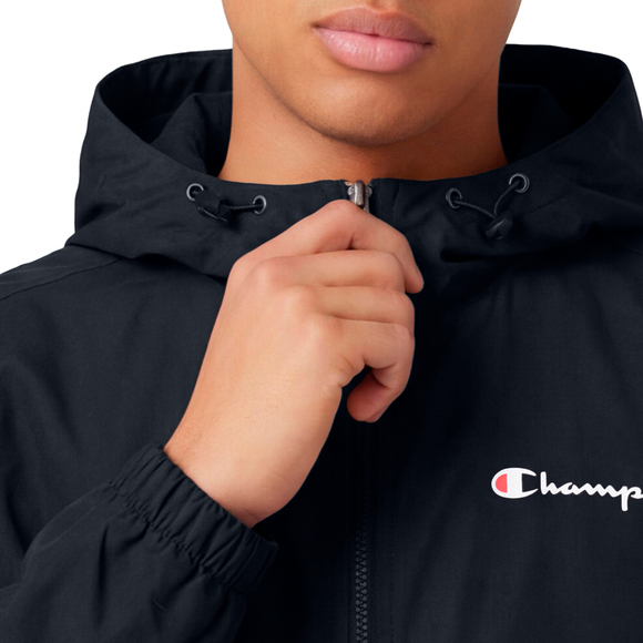 Kurtka męska Champion Windbreaker czarna 222272 KK001