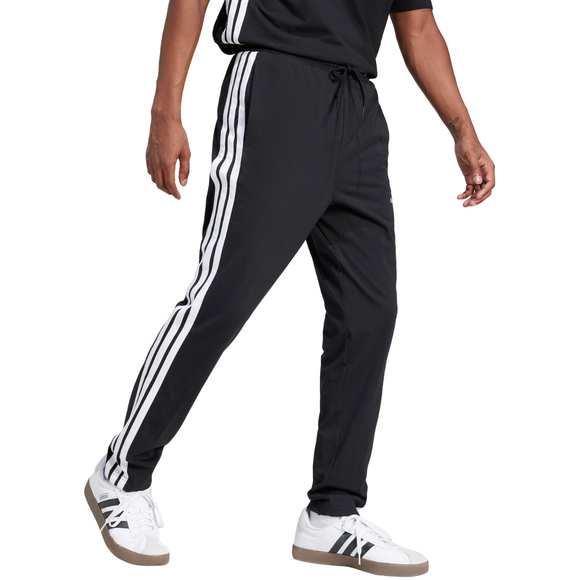 Spodnie męskie adidas Essentials 3-Stripes Single Jersey czarne JE6430