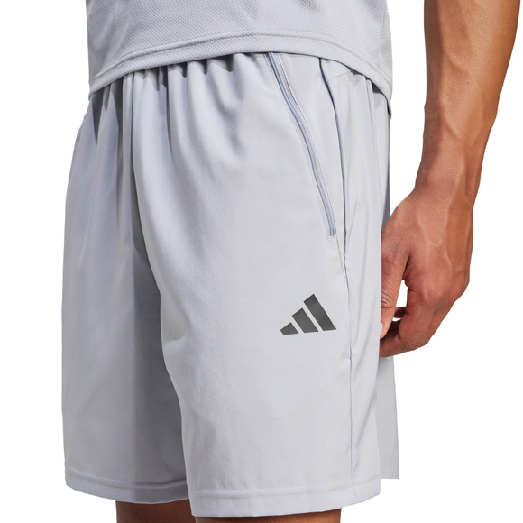 Spodenki męskie adidas Train Essentials Woven Training szare JX2716