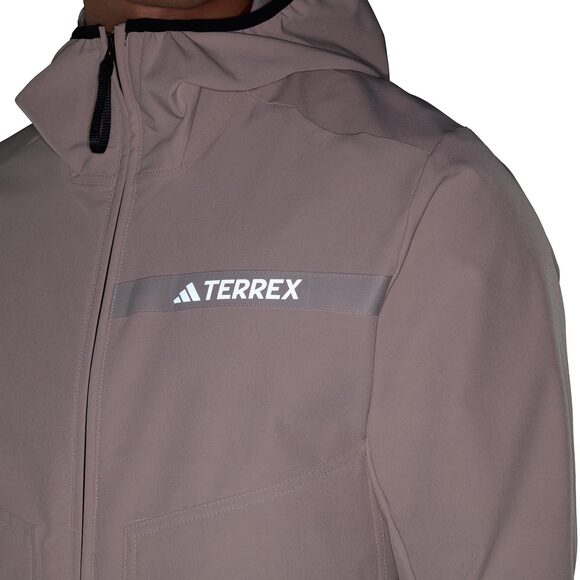 Kurtka męska adidas Terrex Multi Soft Shell beżowa HZ4423