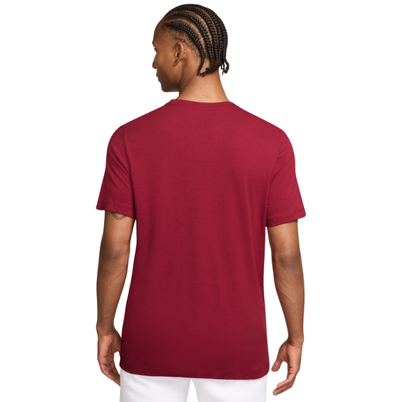 Koszulka męska Nike Tee Icon Futura czerwona AR5004 613