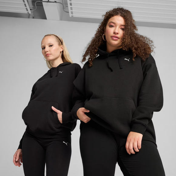 Bluza damska Puma ESS Relaxes Hoodie czarna 684976 01