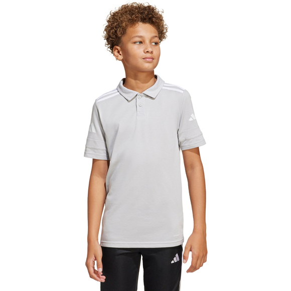 Koszulka dla dzieci adidas Squadra 25 Polo szara JY3412 