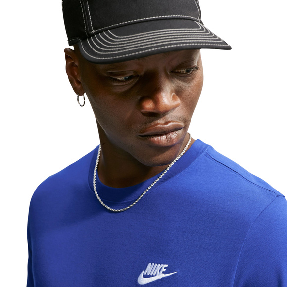 Koszulka męska Nike Club Tee niebieska AR4997 417