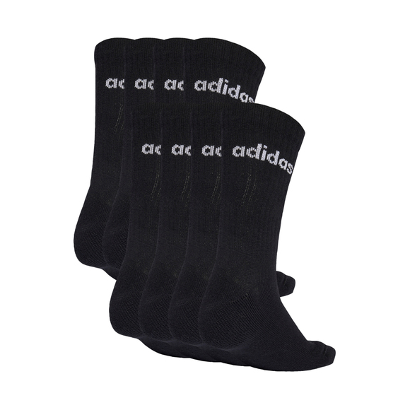 Skarpety adidas Cushioned Linear Crew 10 par czarne KF9092