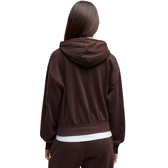 Bluza damska Puma Her Relaxed Hoodie brązowa 694027 33