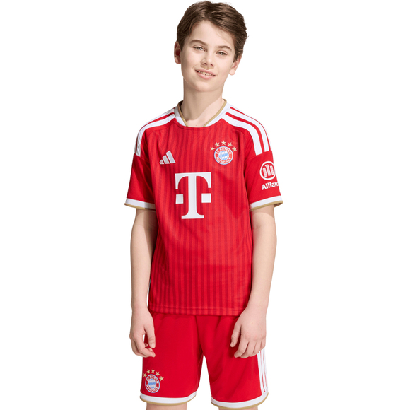 Koszulka dla dzieci adidas FC Bayern 26/27 Home Jersey czerwona JZ3098