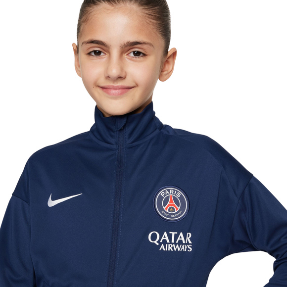 Dres dla dzieci Nike PSG Dri-Fit Academy Pro granatowy FQ0063 411