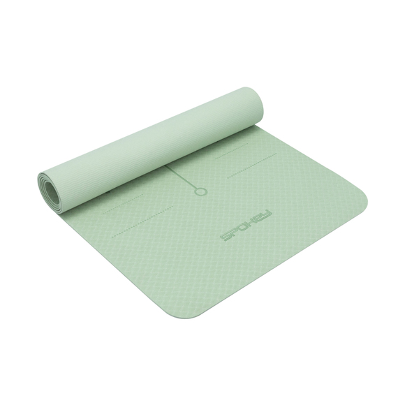 Mata do ćwiczeń Spokey Mandala zielona 941534