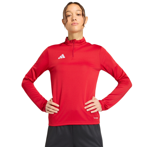 Bluza damska adidas Entrada 26 Training Top czerwona JZ6645