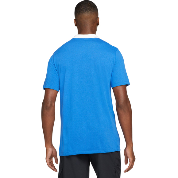 Koszulka męska Nike Dri-FIT Park 20 Polo SS niebieska CW6933 463