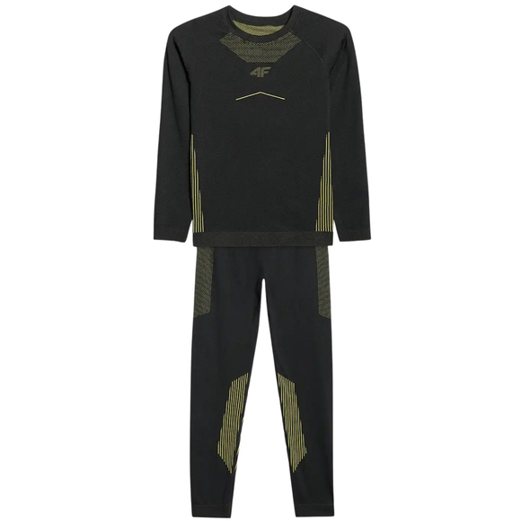 Bielizna bezszwowa dla chłopca 4F M248 głęboka czerń 4FJWAW25USEAM248 20S