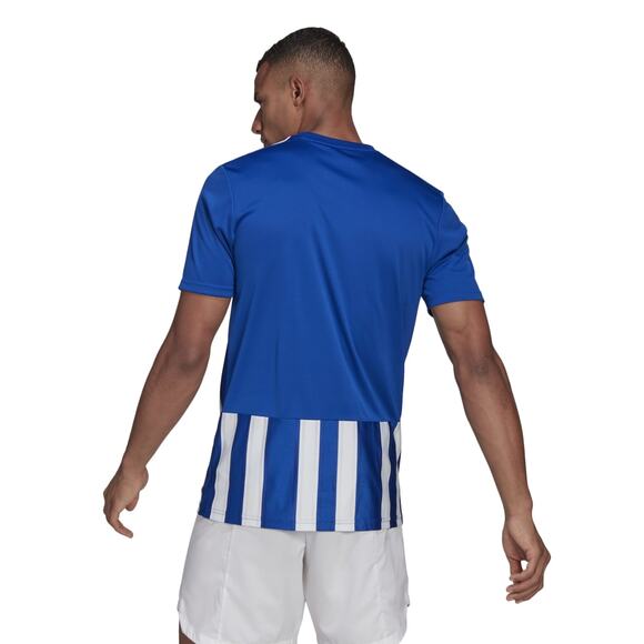 Koszulka męska adidas Striped 21 Jersey niebiesko-biała GH7321