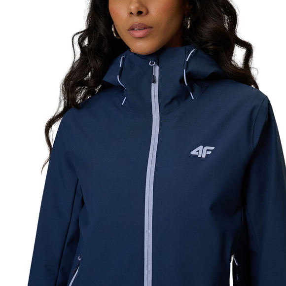 Kurtka damska techniczna 4F F1111 granatowa 4FWSS26TTJAF1111 31S
