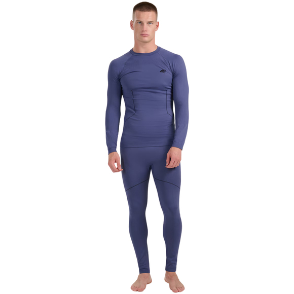 Spodnie termoaktywne męskie 4F M234 denim 4FWAW25USEAM234 32S