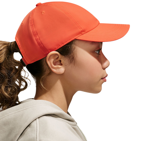 Czapka z daszkiem dla dzieci Nike Dri-Fit Club pomarańczowa FB5064 842