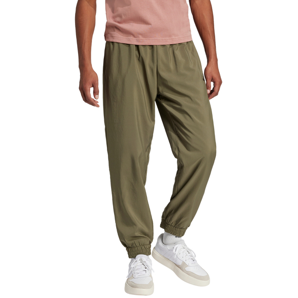 Spodnie męskie adidas Essentials Small Logo Stanford zielone JF1102
