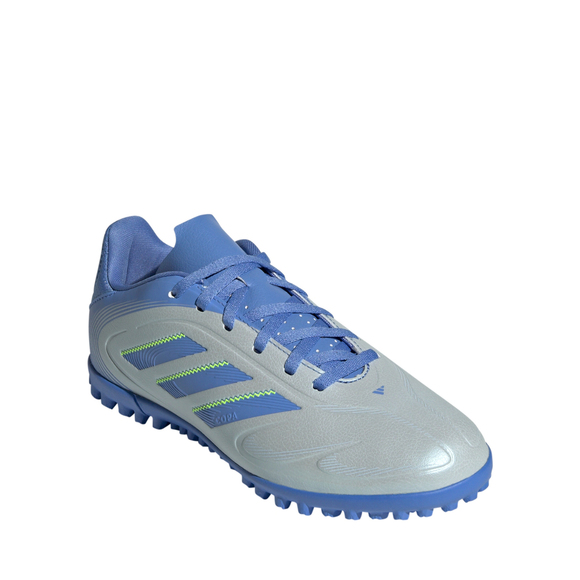 Buty piłkarskie dla dzieci adidas Copa Pure 3 Club TF niebieskie IE1186