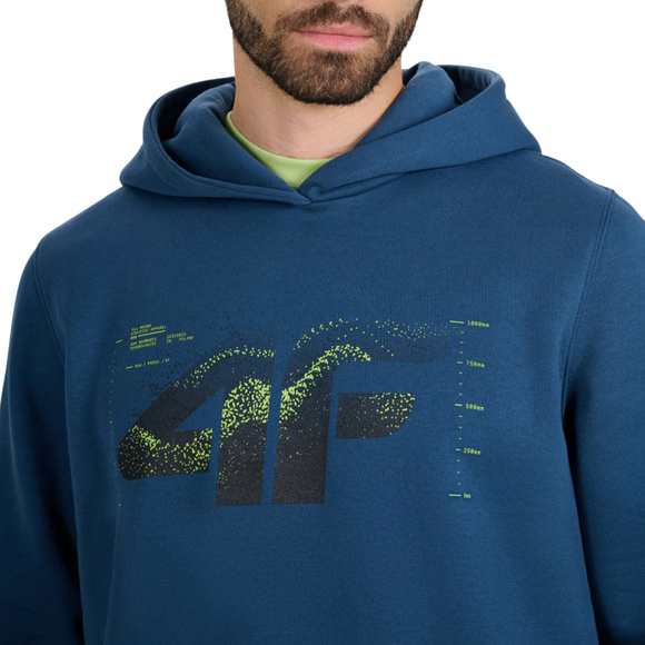 Bluza męska 4F M1904 morska zieleń 4FWAW25TSWSM1904 46S