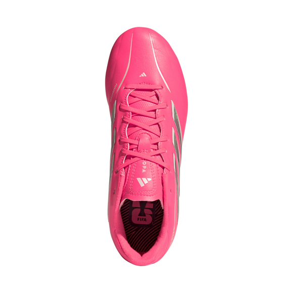 Buty piłkarskie dla dzieci adidas Copa Pure IV League FG różowe KI0662