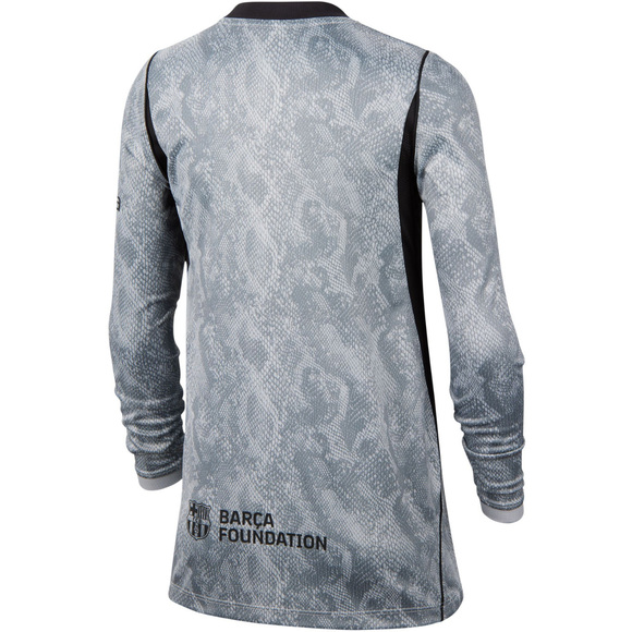 Koszulka bramkarska dla dzieci Nike FC Barcelona 2026/27 Stadium Away szara IO8337 013 