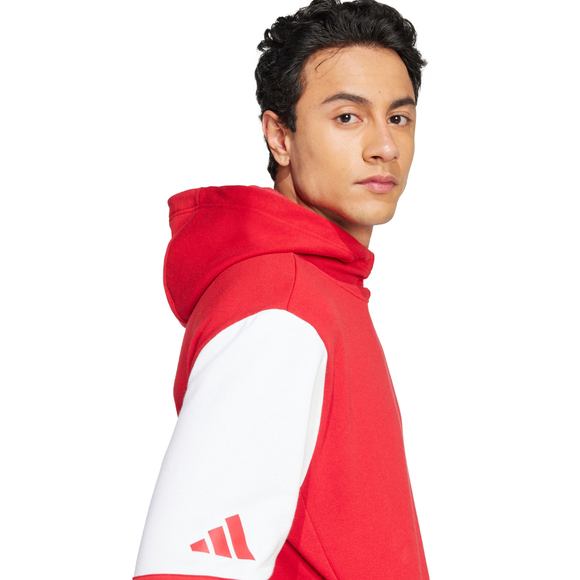 Bluza męska adidas Squadra 25 Sweat Hoody czerwona JD2973