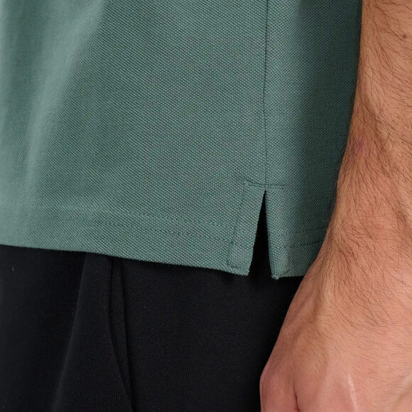 Koszulka męska polo 4F M555 zielona 4FWAW25TPTSM555 41S