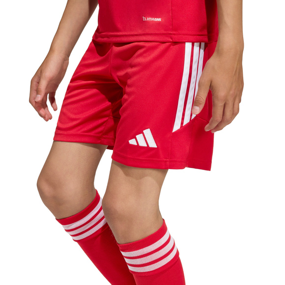 Spodenki dla dzieci adidas Tiro 26 League czerwone KA8817