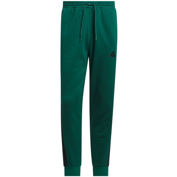 Spodnie męskie adidas Essentials 3-Stripes Fleece zielone JD1860