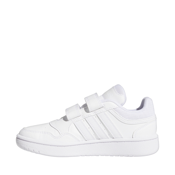 Buty dla dzieci adidas Hoops 3.0 białe GW0436