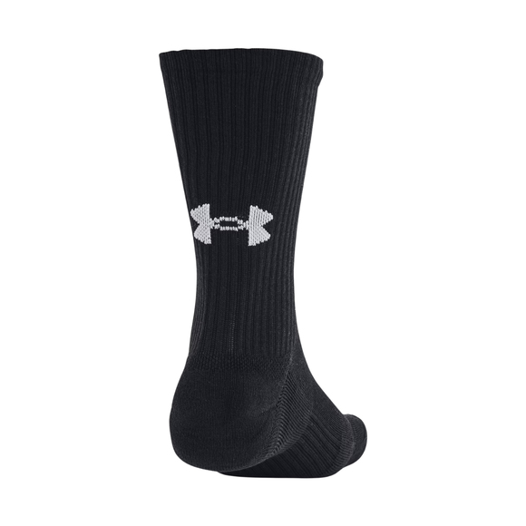 Skarpety Under Armour TC 3pk Crew czarne 1386311 001