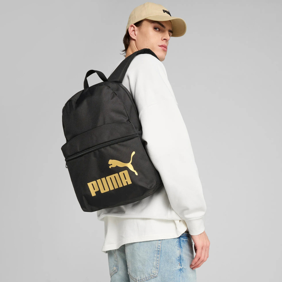Plecak Puma Phase czarno-złoty 91164 03