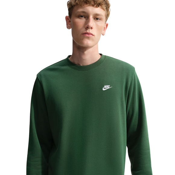 Bluza męska Nike Club FT zielona FN3888 323