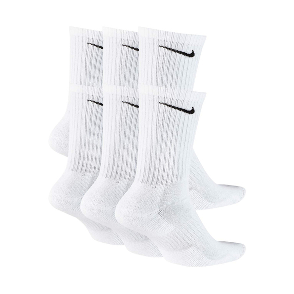 Skarpety Nike Everyday Cush Crew 6 par białe SX7666 100