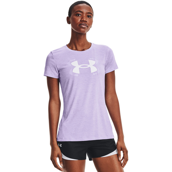 Koszulka damska Under Armour Tech Twist Graphic SSC fioletowa 1366125 532