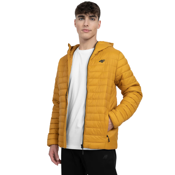 Kurtka męska 4F żółta H4Z22 KUMP004 71S