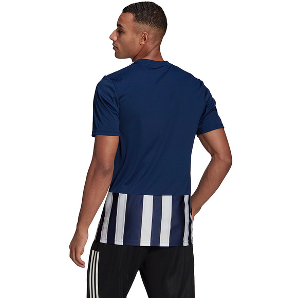 Koszulka męska adidas Striped 21 Jersey granatowa GN5847