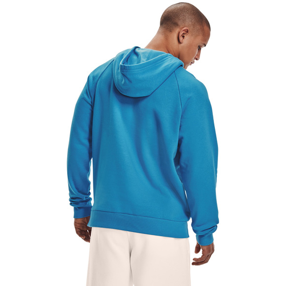 Bluza męska Under Armour Rival Fleece Hoodie niebieska 1357092 422