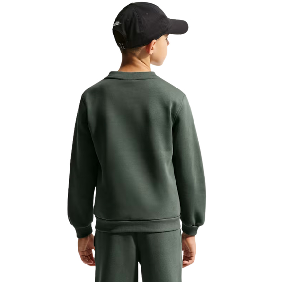 Bluza dla dzieci Nike Sportswear Club Fleece ciemnozielona FD3006 305