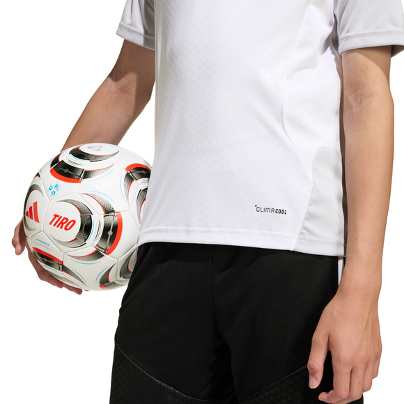 Koszulka dla dzieci adidas Tiro 26 Competition Training Jersey biało-czarna KA7603