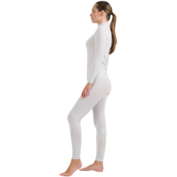 Spodnie termoaktywne damskie 4F F217 chłodny jasny szary 4FWAW25USEAF217 27S