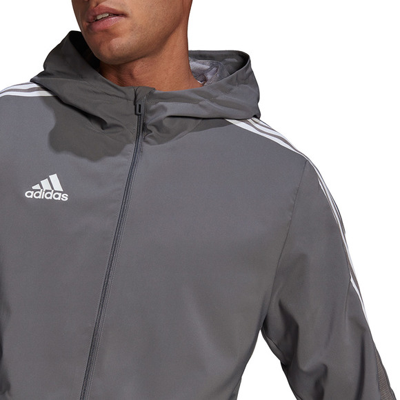 Bluza męska adidas Tiro 21 Windbreaker szara GP4964